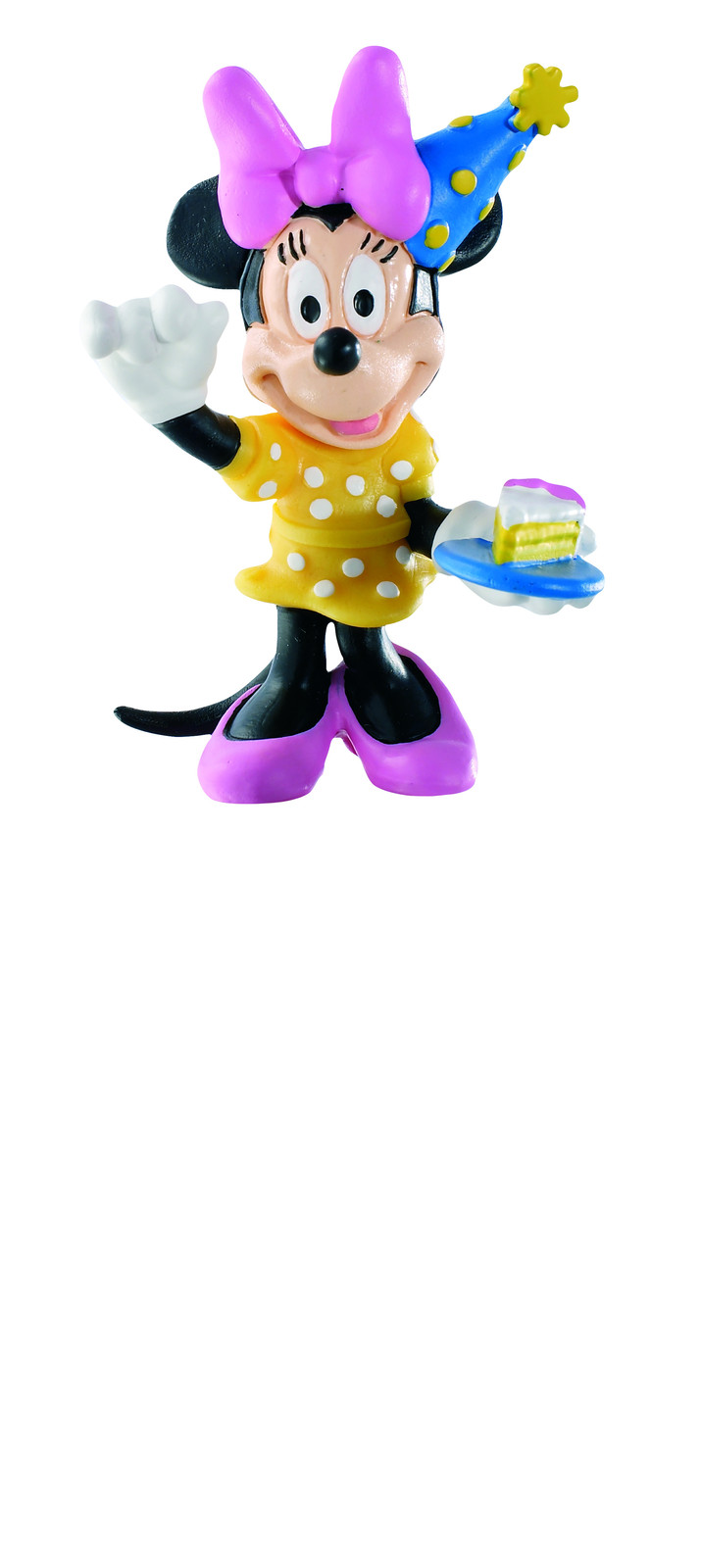 Bullyland Mickey Mouse Clubhouse Minnie figuurtje feesteditie 7 cm