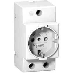 Schneider Electric A9A15303 Steckdose iPC, 2P+E, 16A, 250VAC, IEC 2316, italienische Ausführung  - 5 Stück