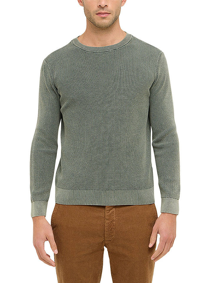 Mustang Pullover in Grün - XL