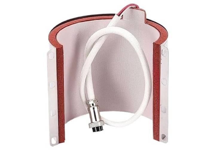 1Stk Sublimation Tassen Heizmatte 110V/220V Silikonheizungsteile für Druckpresse(11oz With iron sheet,220V)