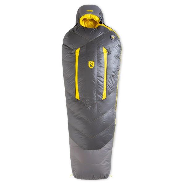 Nemo - Sonic 0 - Daunenschlafsack Gr 198 cm - Long Zip: Left Grau/ Goldfinch