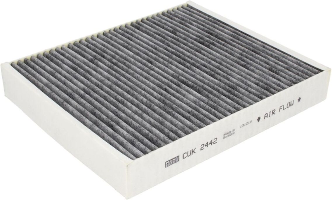 Innenraumluftfilter mit Aktivkohle MANN-FILTER CUK 2442