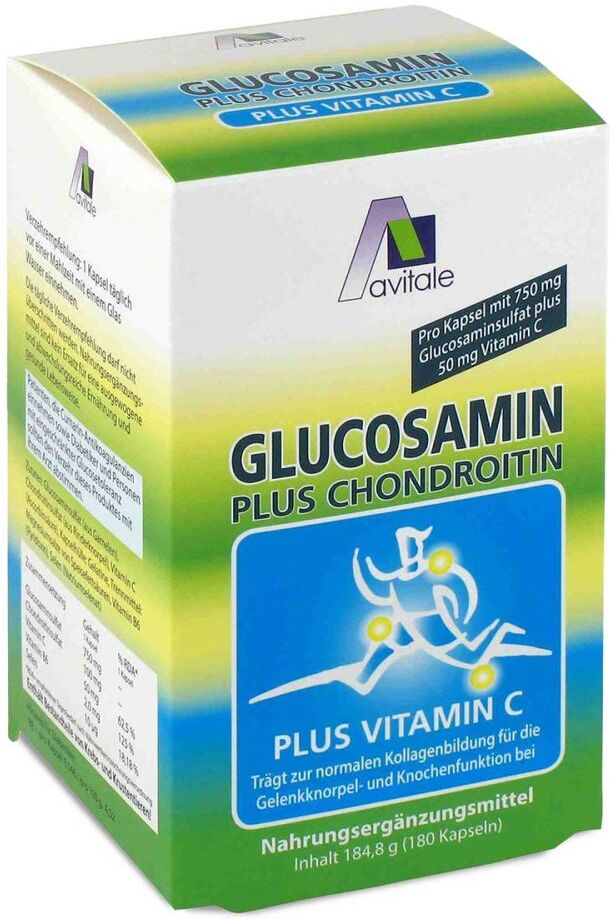 Avitale Glucosamin 750 mg+Chondroitin 100 mg Kapseln 180stk