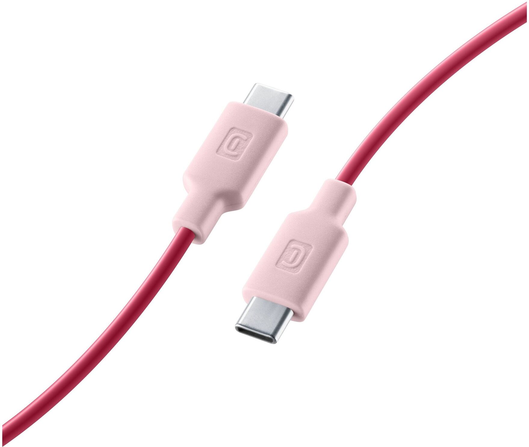Cavo USB C Cellular Line USBDATAC2CSMARTP STYLECOLOR Pink
