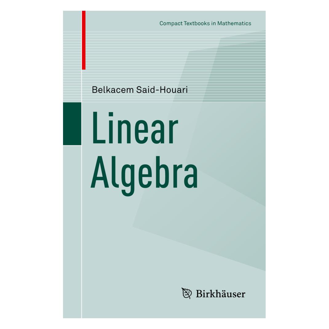 Springer Linear Algebra (Englisch, Softcover, Belkacem Said-Houari) (55928689)