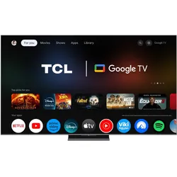 TCL 65C89K QD-Mini LED TV (4K Ultra HD, Smart TV, 144Hz) (65", QD-Mini-LED, 4K, 2025), TV, Schwarz