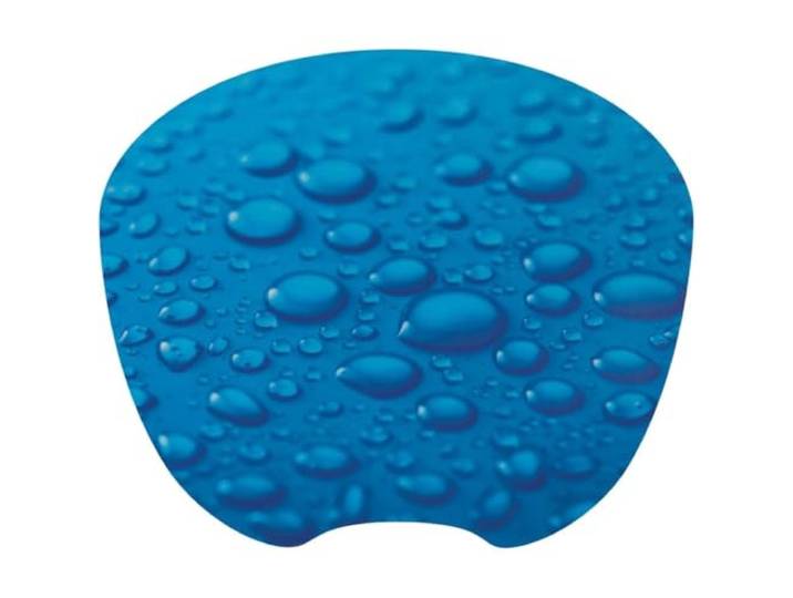 Q-Connect KF04559 Edv-accessoires muismat regendruppels blauw