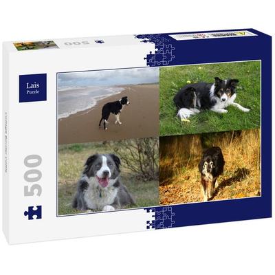 Lais Puzzle Collage Border Collie 500 Teile