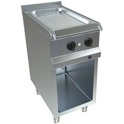 MKN Optima 700 Elektro Griddleplatte 400 MaxPower ganz geriffelt