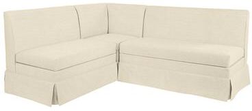 "Coventry Sectional Corner Bench, 36"" Bench & 48"" Bench - Bennett Lichen Crypton Home Performance - Ballard Designs"