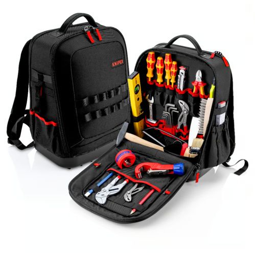 KNIPEX Werkzeugrucksack Modular X15 Sanitär