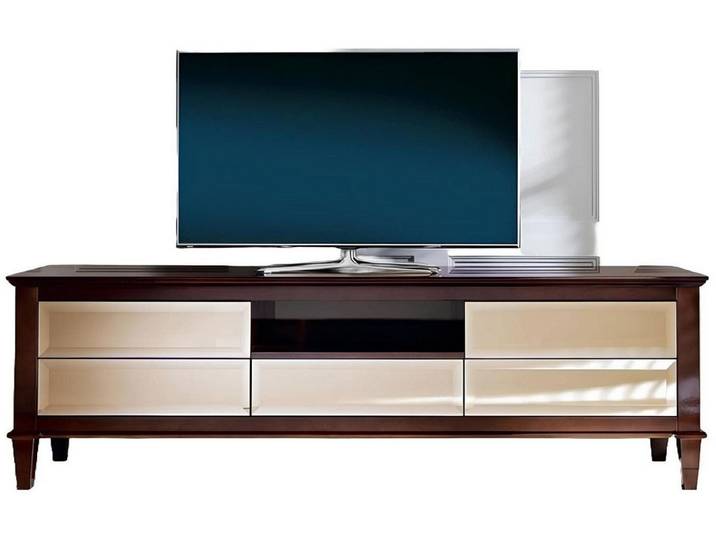 Xlmoebel TV-Schrank rtv Lowboard aus Holz mit Stauraum für TV und Medien (1-St., RTV Lowboard) Hergestellt in Europa