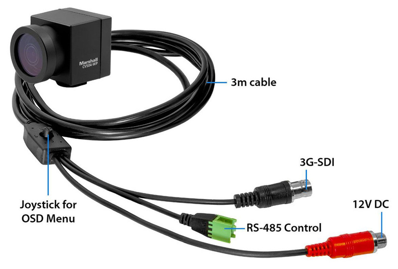 Marshall CV504-WP Mini Full HD Camera