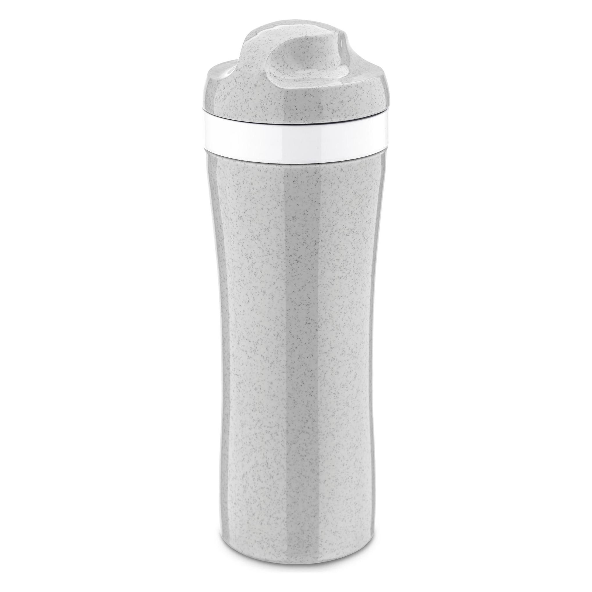 Koziol Trinkflasche OASE, 425 ml Grau Weiss (0.43 l) (3708670)