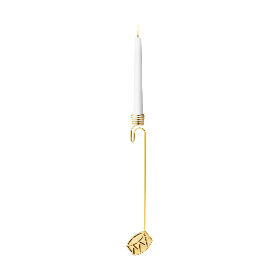 Georg Jensen kandelaar 2026 trommel, goud