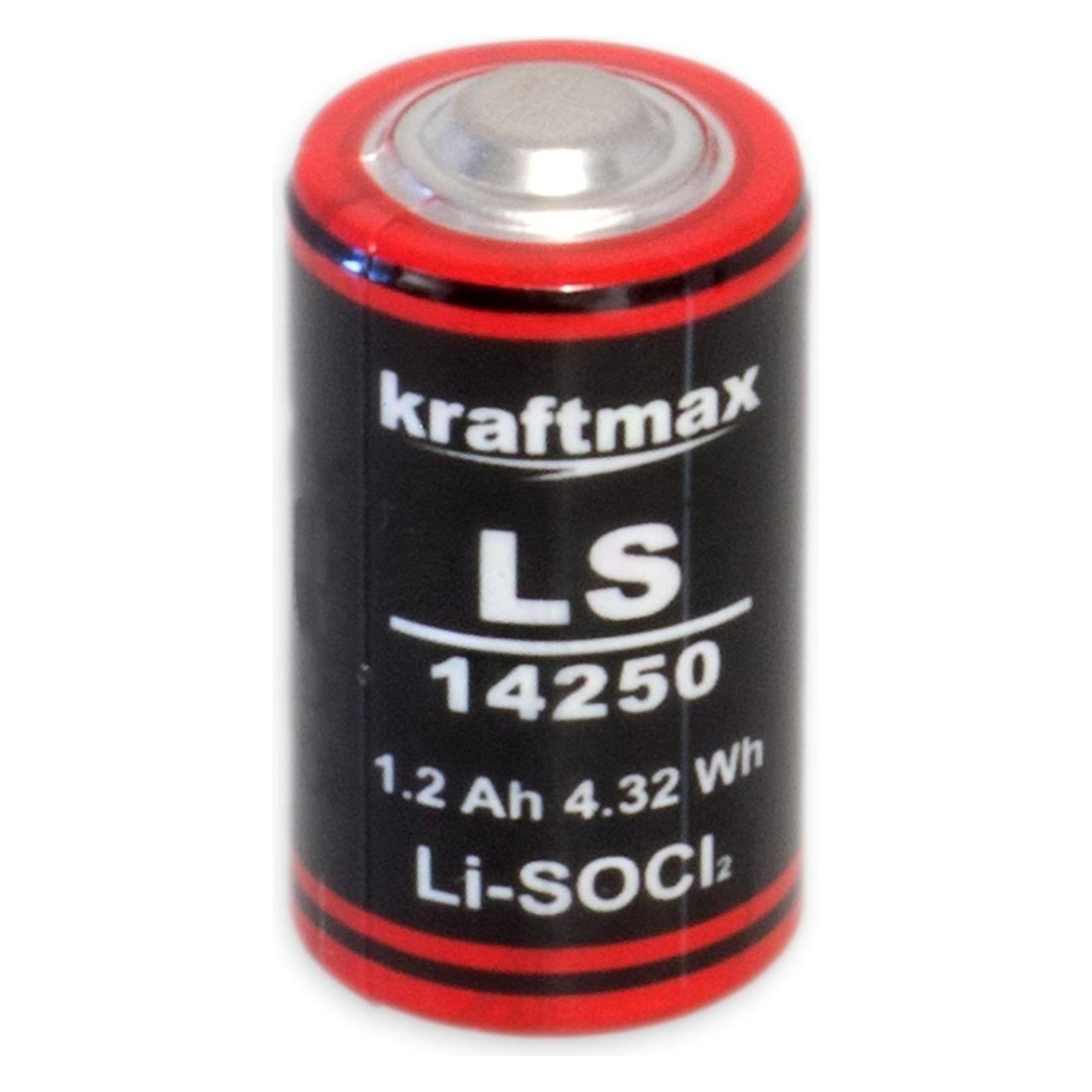 Kraftmax Ls14250 LithiumRundzelle 12 AA (1 Stk., AA, 1200 mAh) (374325)