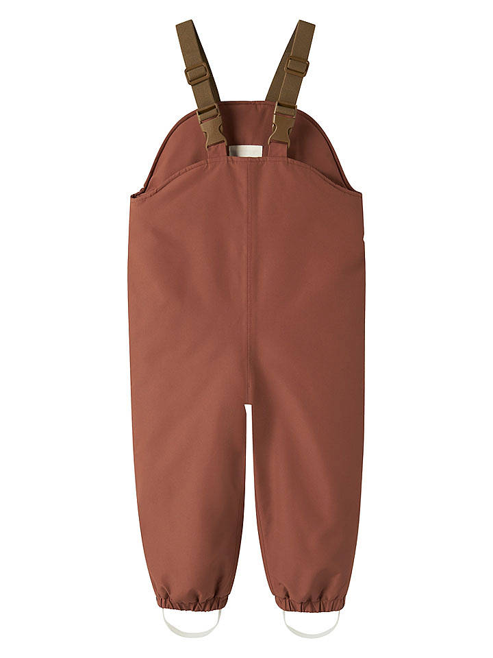 Lil Atelier Regenhose "Lasnow" in Hellbraun - 92