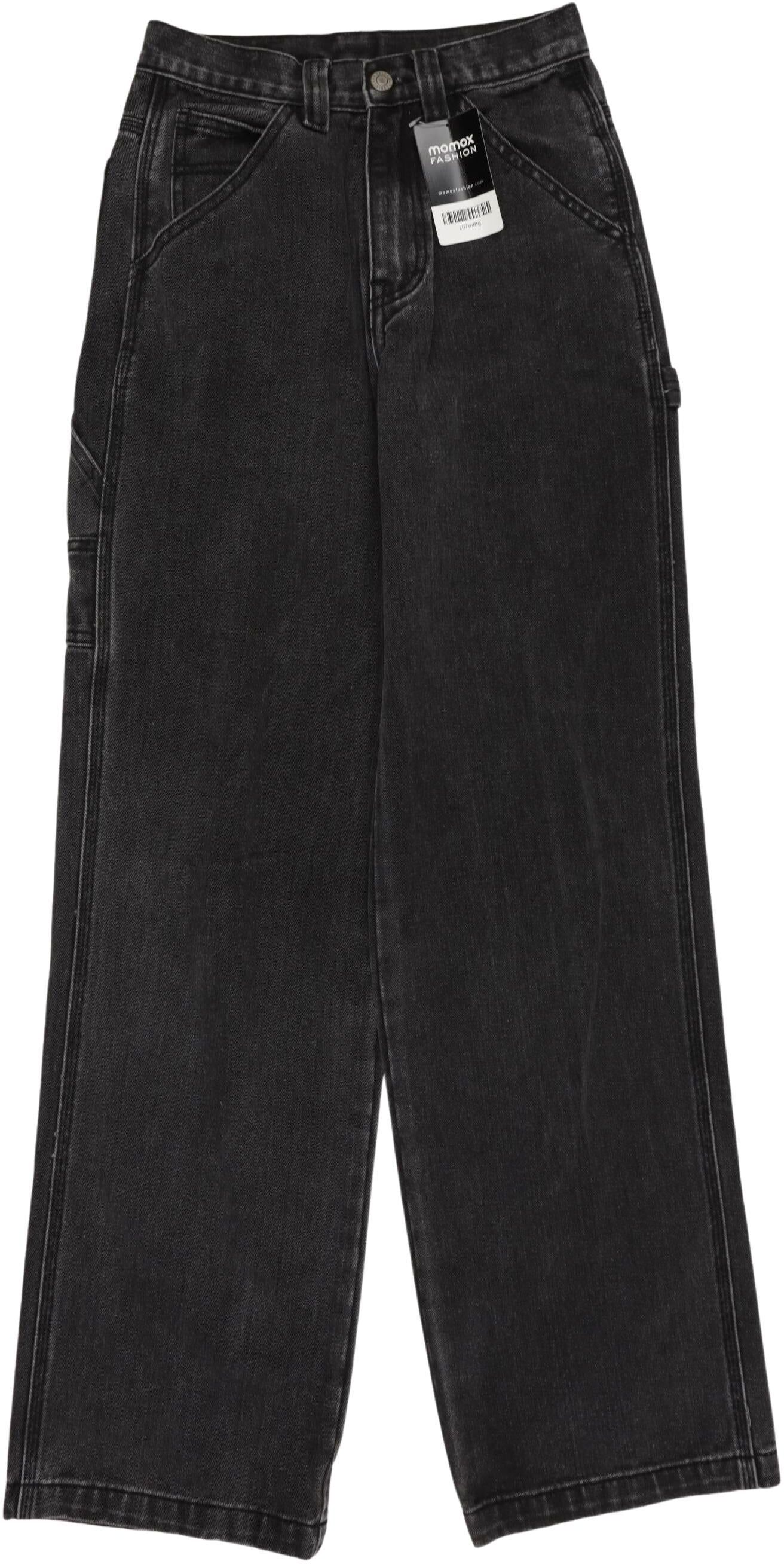Second Hand Einzelstücke Damen Jeans, Grau, Gr. S, Baumwolle - Second Hand
