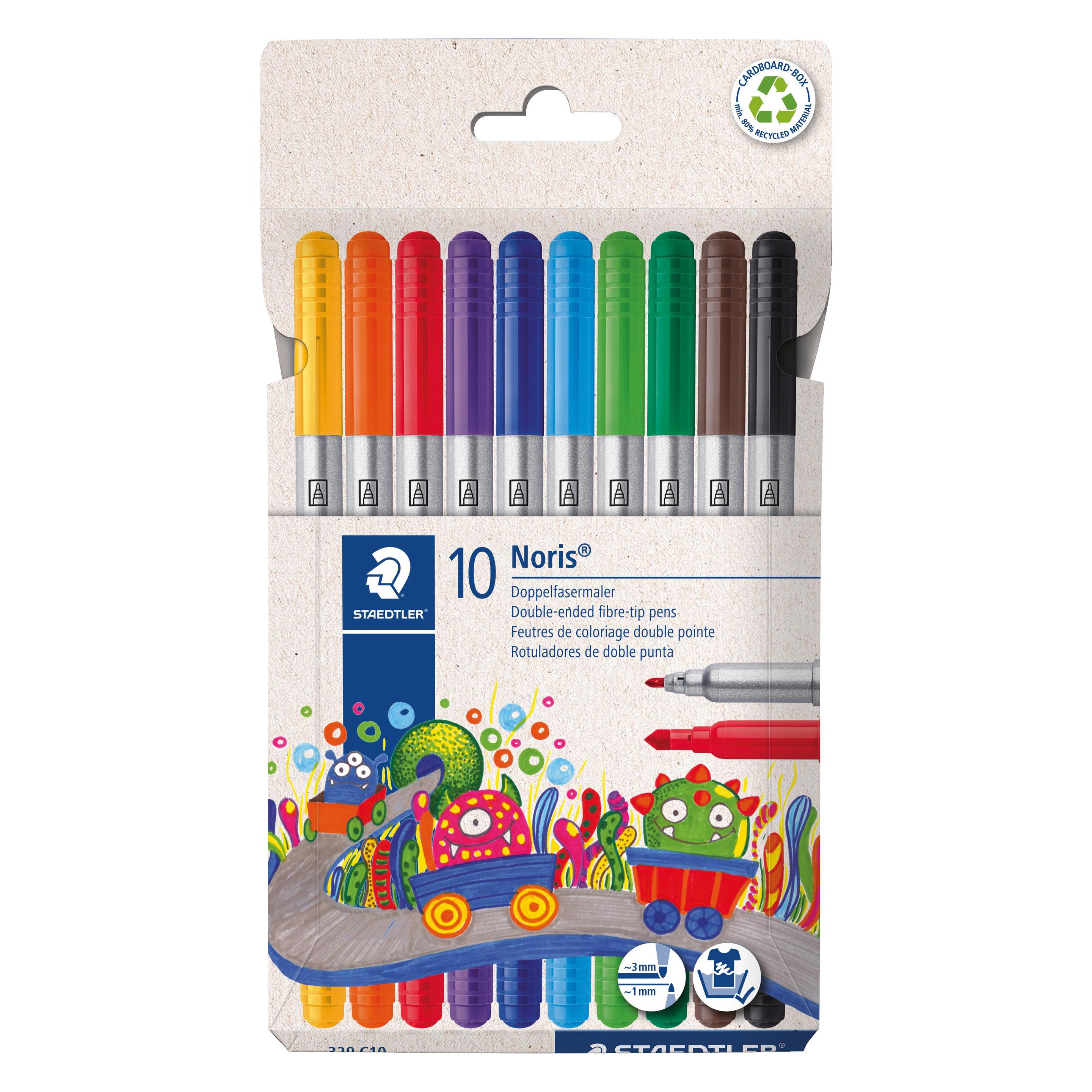 Staedtler Faserschreiberetui 10ST Noris sortiert (10x) (320 C10)