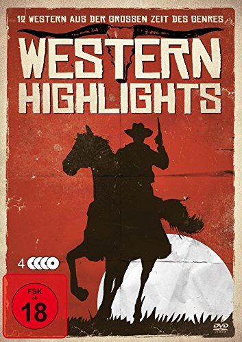 Various - Western Highlights [4 DVDs] 12 Western-Klassiker auf 4 DVDs - Preis vom 13.10.2026 11:25:28 h