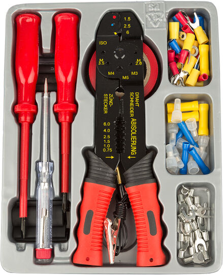 Mannesmann Zangen-Set Auto-Elektrik-Satz (82-Tlg.) M00208