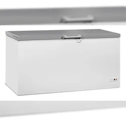 CombiSteel Gefriertruhe mit Edelstahldeckel 572 L