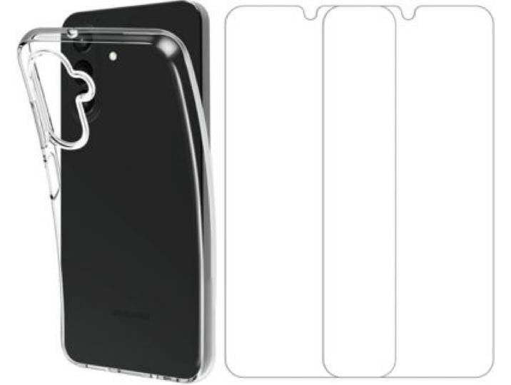Essentielb - Pack Samsung A17 Coque + 2 Verre Trempé