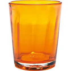 Bei Wasserglas 320 ml orangefarben