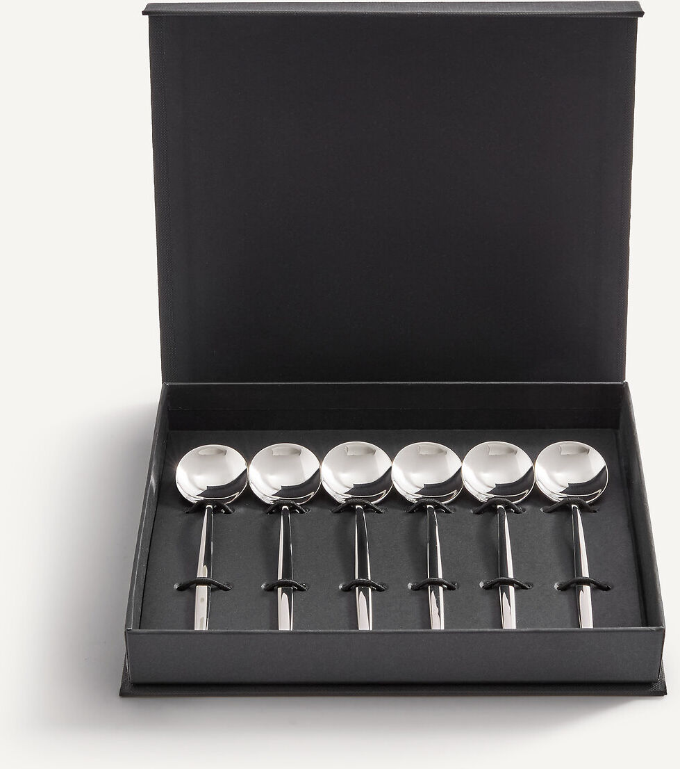 AM.PM Lot de 6 cuillères à café en inox, NAGI