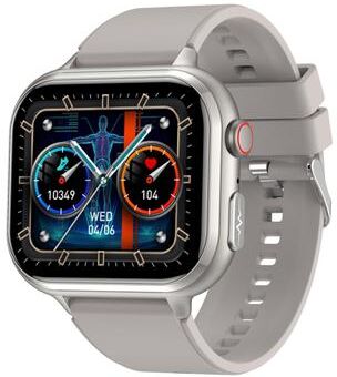 Everyday Crate TK17 Smart Watch With ECG Monitor 1.91 Inch HD Display IP68 Waterproof Fitness Tracker grey