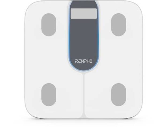 Renpho - Pèse Personne Connecté Elis 1c Verre Trempé, Bluetooth, Max. 180 Kg, Connecté, 13 Données Corporelles