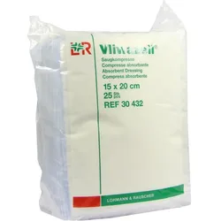 Lohmann & Rauscher Vliwazell 15 x 20 cm unsteril 25 Stück 25 St