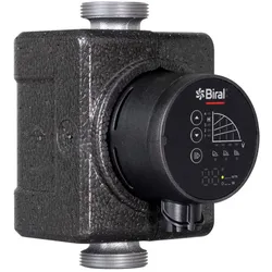 Biral HE-Umwälzpumpe PrimAX T2 25-6 180 RED G 1 1/2 230V mit Wärmedämmschale