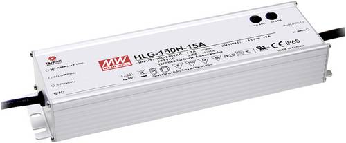 Mean Well HLG-150H-48A LED-Treiber, LED-Trafo Konstantspannung, Konstantstrom 153W 3.2A 48 V/DC PFC-Schaltkreis, Überlastschutz