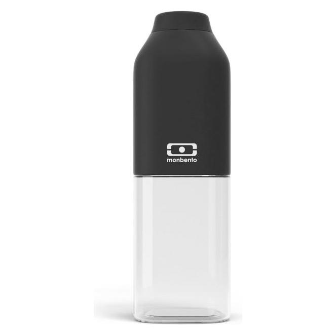 Monbento Water Bottle MB Positive M Onyx 500ml - Leakproof Water Bottle Perfect for Work, Travel (0.50 l) (101101002)
