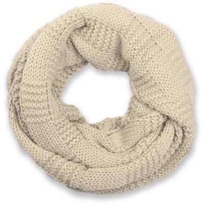 Strickschal STYLEBREAKER "Feinstrick Loop mit Patentmuster", Damen, beige, Obermaterial: 100% Viskose CV., Modisch, Modetücher