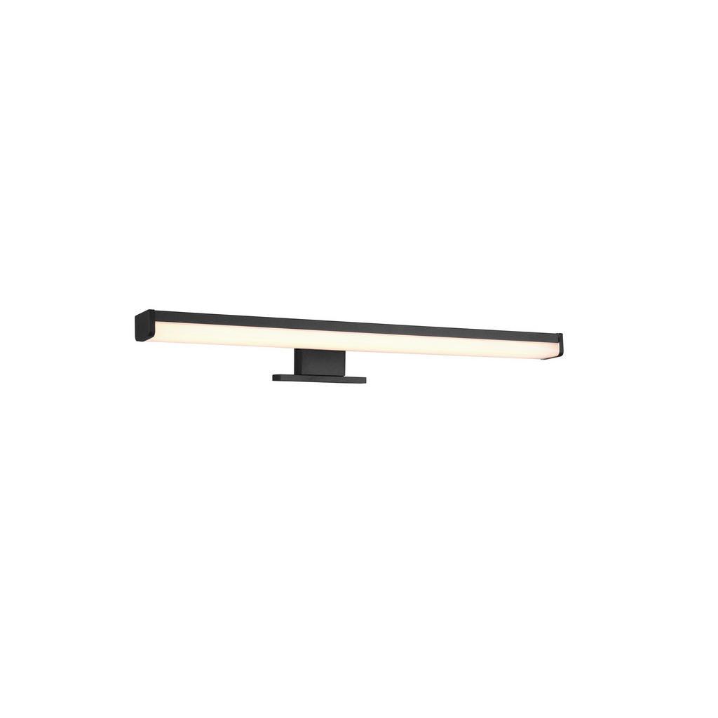 Trio Leuchten Led-Wandleuchte , Schwarz , Kunststoff , warmweiss , 6x40x10.5 cm , Lampen & Leuchten, Innenbeleuchtung, Wandlampe, Wandlampen