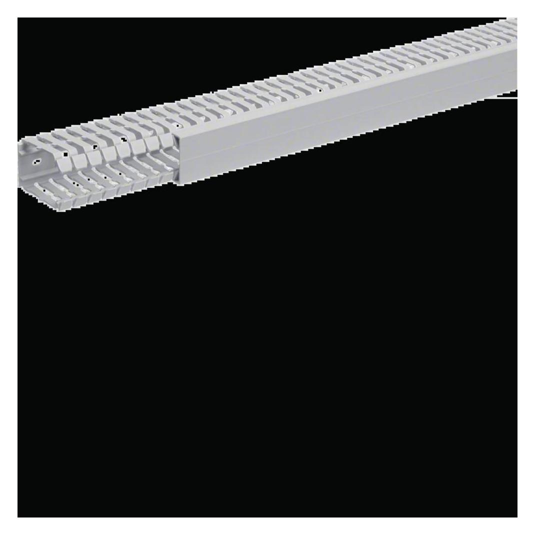 Hager TEHALIT Verdrahtungskanal BA7r (Kabelkanal, 200 cm) (BA760040)