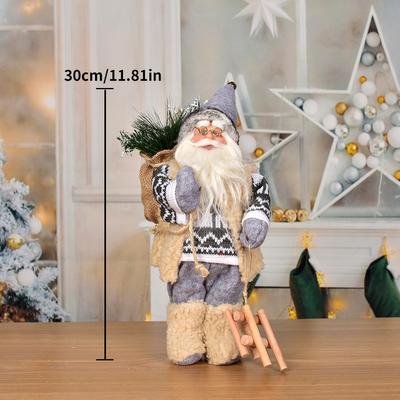 ModernMart Santa Claus Christmas Decorations, Layout Window Decoration, Holiday Decoration Ornaments a027