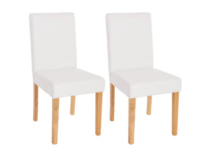 Jamb Esszimmerstuhl Weiß 2er-Set, Textil, 43x90x56 cm, Esszimmer, Stuhl