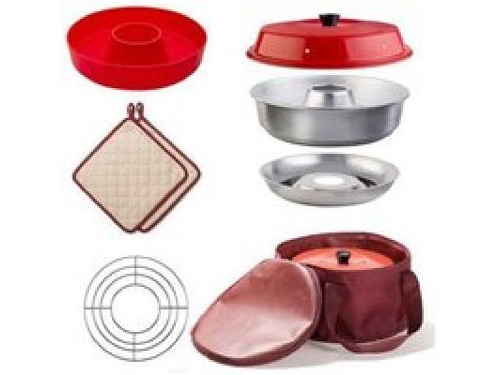 Pack OMNIA Four + Sac + 2 Maniques + Grille + Moule En Silicone Camping-Car Bateau Van