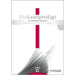 Die Lesepredigt, Perikopenreihe I / Die Lesepredigt 2024/2025, Fachbücher von Stephan Schaede