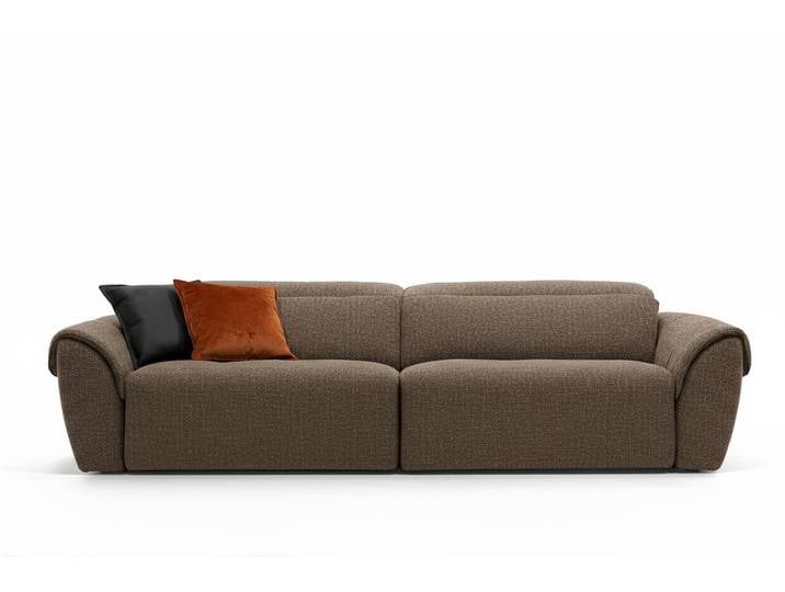 Stoffsofa SAVELLI 2-Sitzer Relaxsofa Elektrisch Couch Italienisches XXL Sofa Relaxcouch