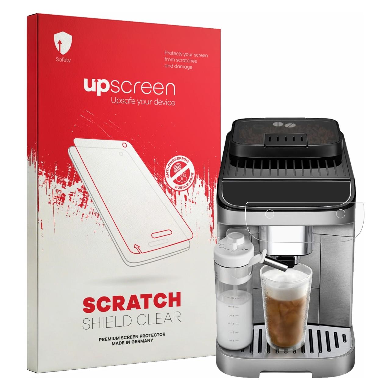 upscreen Schutzfolie für DeLonghi Magnifica Duo Displayschutz Displayschutzfolie Folie Klar Transparent (2864830)