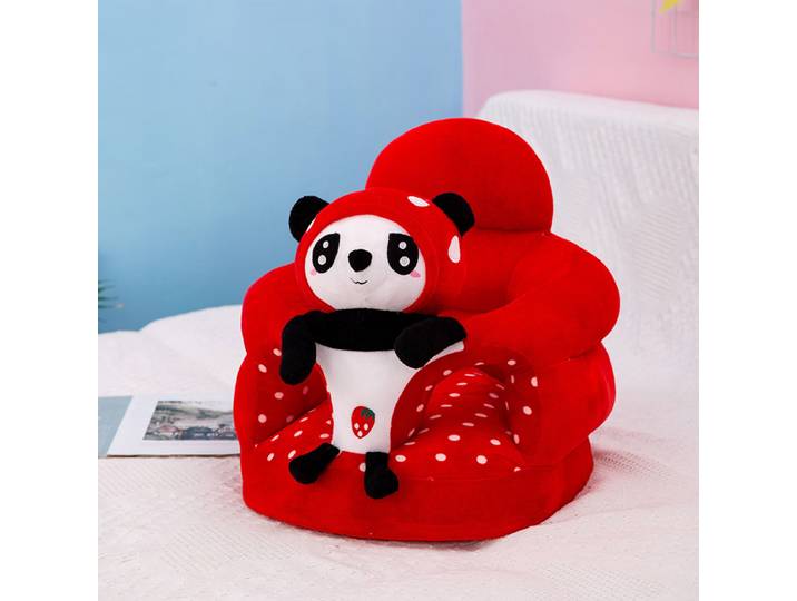 Remplissage d'éponge pour enfants, siège d'apprentissage des animaux de dessin animé, housse de siège de soutien pour canapé de bébé, chaise en peluche, siège Portable d'alimentation, coussin doux
