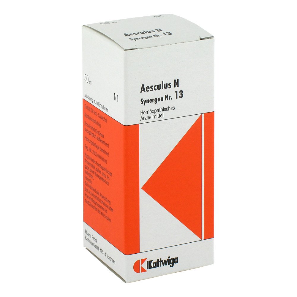 Kattwiga Arzneimittel GmbH Synergon 13 Aesculus N Tropfen 03574664