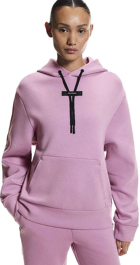 ON Damen Laufhoodie Focus Tech rosa   S W