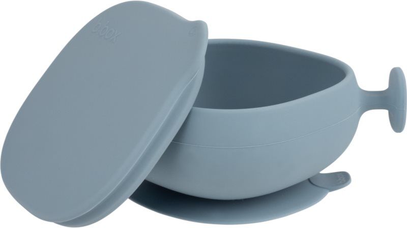 B.Box Silicone Bowl bol en silicone avec couvercle Blue 300 ml