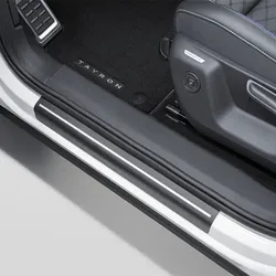 Volkswagen Tayron Schutzfolie Einstiegsleiste Schwarz/Silber 57L071310ZMD