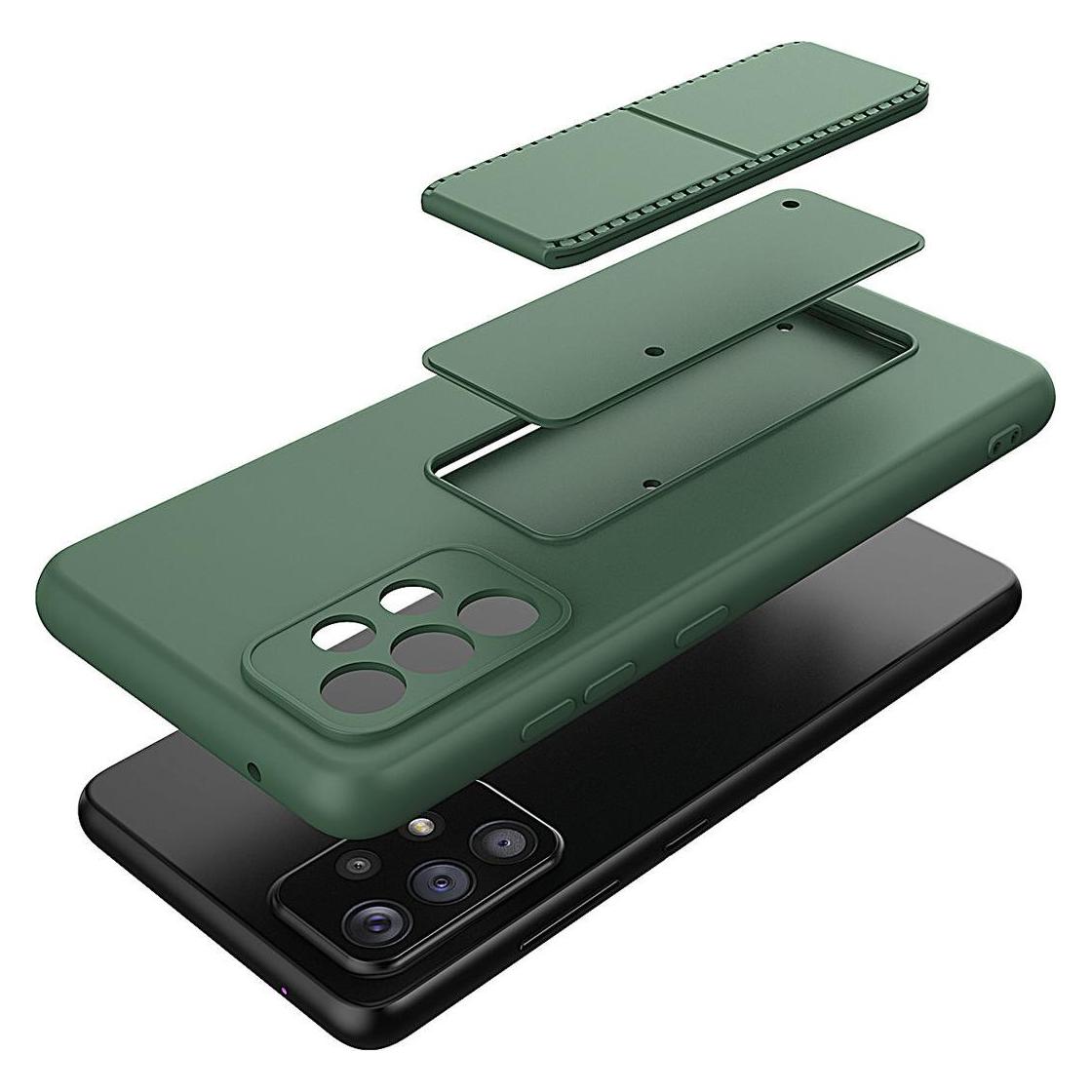 Wozinsky Kickstand Case Silicone Stand Cover for Xiaomi Redmi Note 11 Pro navy blue (Xiaomi Redmi Note 11 Pro) (Wozinsky Kickstand Xiaomi Redmi Note 11 Pro Blue)